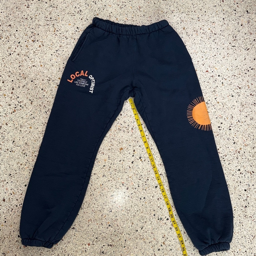 Madhappy navy blue sweatpants 100% cotton local optimist m medium - Picture 4 of 8